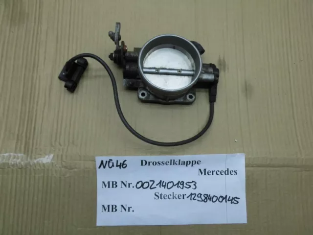 Drosselklappe 0021401953 Stecker 1298400145 SL R129 W129 Mercedes