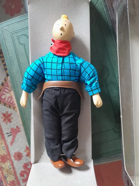 Figurine Tintin En Porcelaine Giftoys – Années 90 – 29 Cm – Sans Boîte