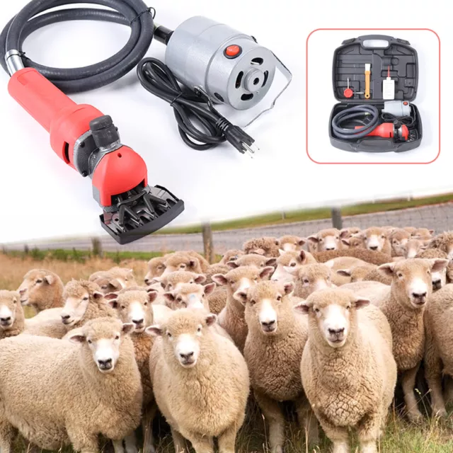 Electric Shearing Clipper Shears Sheep Wool Goat Shear Machine Clipper Cutter