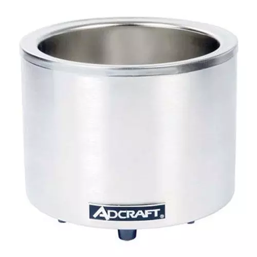 Adcraft - FW-1200WR - 7 Qt / 11 Qt Round Countertop Cooker/Warmer