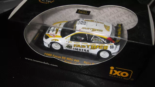 Ixo 1:43 Ford Focus Rs Wrc #46 Rally Monza 2006 V Rossi  & C Cassina  Ram255