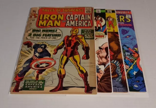Tales of Suspense 59, (Marvel, 1964), Captain America 180, 164, First Appearance