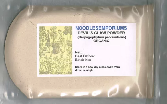 Devils Claw Root Powder 200g (Harpagophytum procumbens) 100% Natural, Free Post