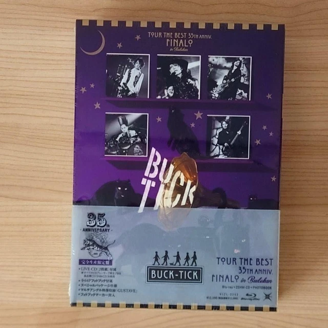 ミュージック BUCK-TICK/TOUR THE BEST 35th Blu-ray BUCK-TICK TOUR THE Best 35th Anniv Final Blu-ray Limited Edition