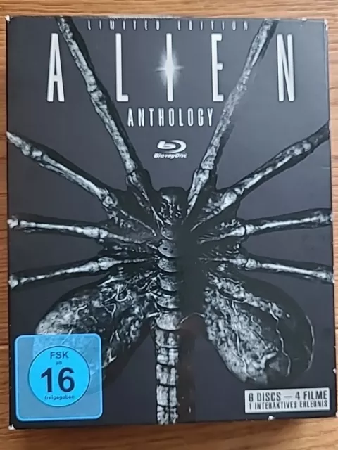 Alien Anthology Box Set  1-4 Blu Ray/ Limited Edition