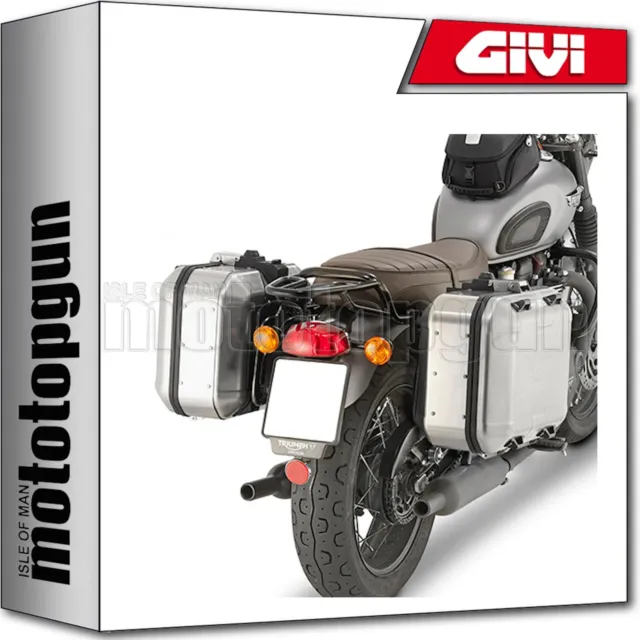 Givi Pl6410 Portamaletas Lateral Retro Triumph Bonneville T100 2021 21 2022 22