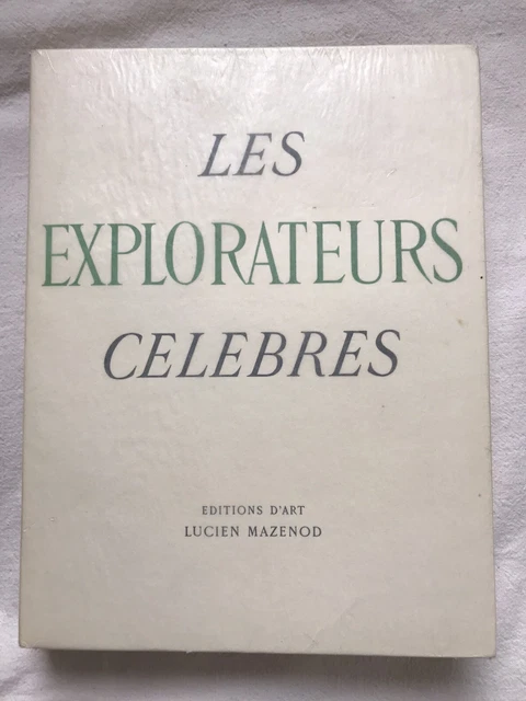 LES EXPLORATEURS CÉLÈBRES - Lucien Mazenod Illustré EUR 14,99