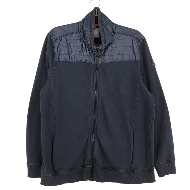 Gaastra Uomo Cerniera Intera collo Alto Maglione Cardigan Maglione Taglia 3XL