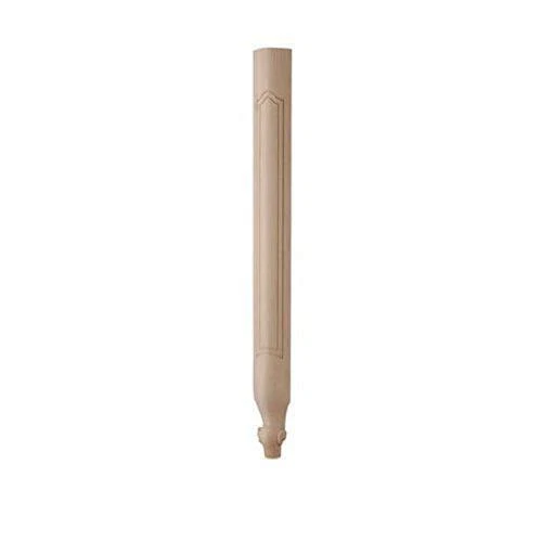 01430210AK1 Queen Anne Island Leg Red Oak