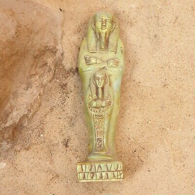 Rare Antique Ancient Egyptian Ushabti Hold Ushabti Servant Minions Dead 2480 BC