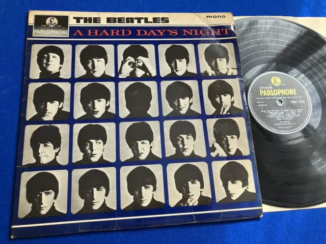 The Beatles ~ A Hard Day’s Night ~ Original 1964 UK Mono Vinyl LP