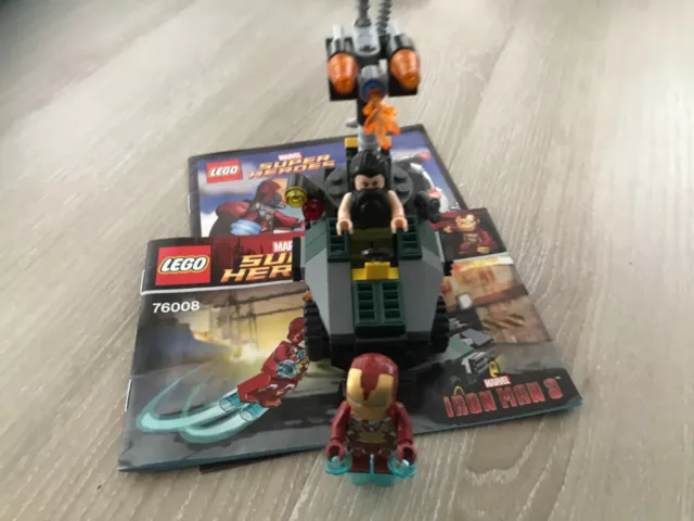 LEGO SUPER HEROES 76008 Iron Man contre le Mandarin COMPLET EUR 29 90 PicClick FR