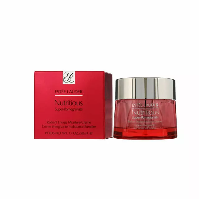 Crema hidratante de energía radiante Estée Lauder nutritious supergranada 1,7 oz