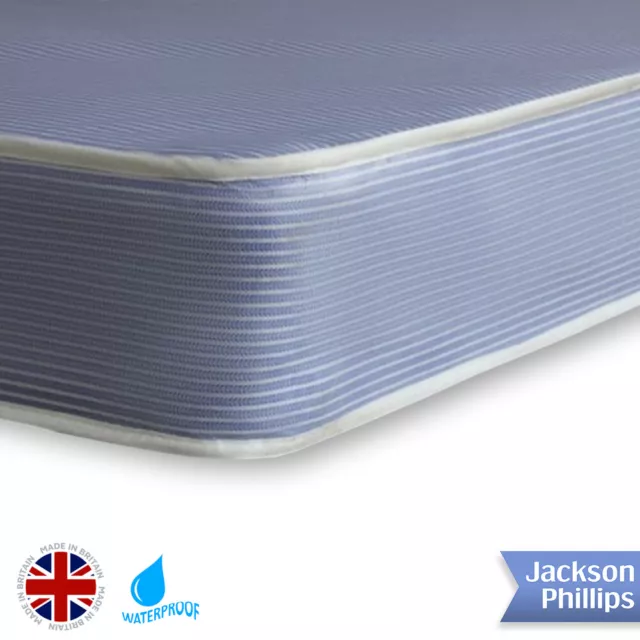 Mattress Single Open Coil Memory Foam NEW PVC Waterproof - FREE Delivery