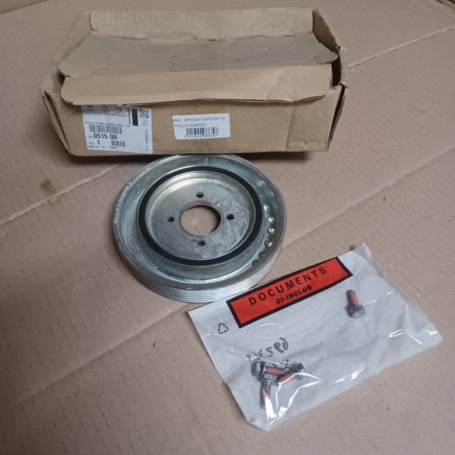 Poulie Damper Vilebrequin Pour PEUGEOT 307 BREAK HDI 2.0L – Neuve – Marque CRANKSHAFT