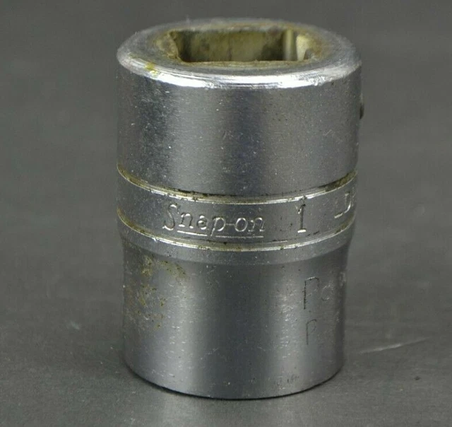 VINTAGE SNAP ON LDH322 1” Shallow Socket 3/4” Drive 12 Point Made in
