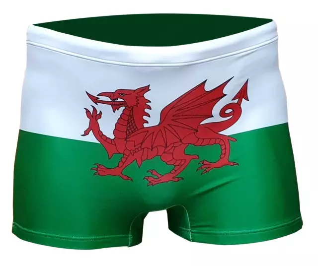 ACCLAIM Galles Welsh Dragon Sports Fit Stile Boxer Bandiera Bauli da Nuoto Da Uomo NUOVI