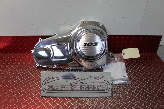 2007 - 2016 Harley Touring Oem 103 Ci Chrome Primary Engine Cover Rk49