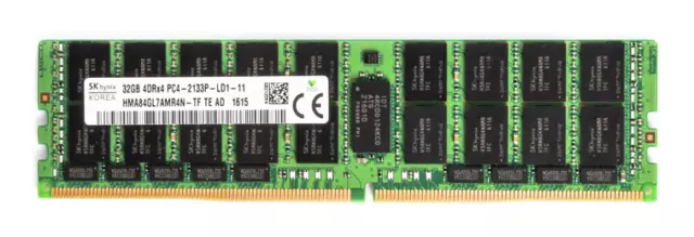 SK Hynix 32GB DDR4 2133MHz LRDIMM (HMA84GL7AMR4N-TF) Load Reduced ECC Server RAM