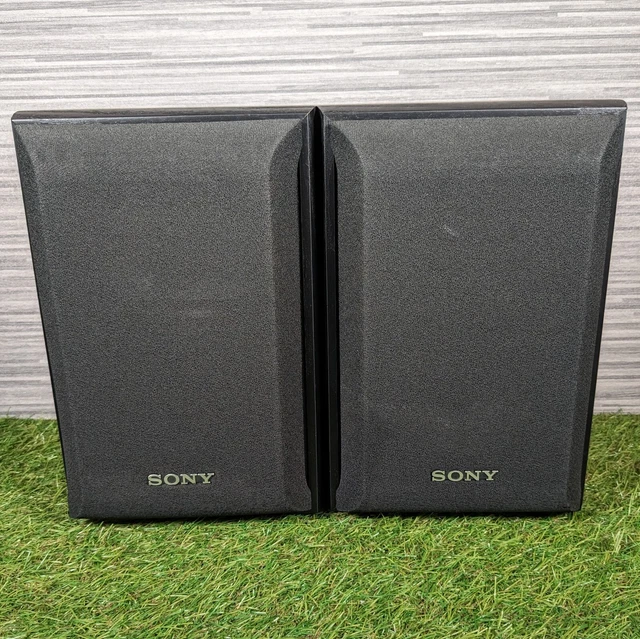 SONY SSB1000 BOOKSHELF Speakers 2.0 Channel 8 Ohm Vintage HiFi