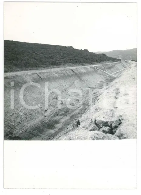 1965 ca SARDEGNA GALLURA Canale AGNATA - Scavo *Foto 10x15 cm (3)