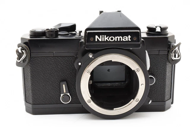 MINT++] NIKON NIKOMAT FT2 Black 35mm SLR Film Camera Body Japan