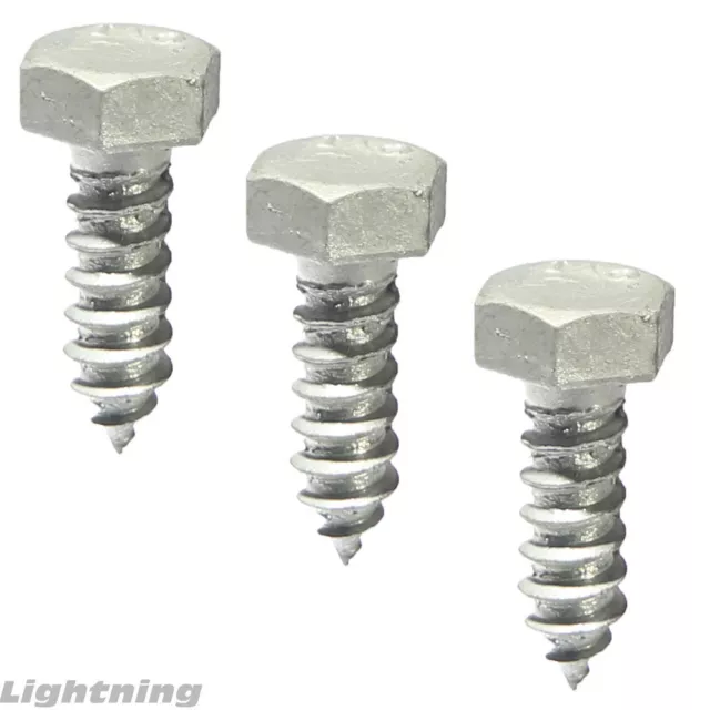Lag Bolt Screw Hot Dipped Galvanized A307 Alloy Steel 5/16 x 1-1/2" Qty 1000 3