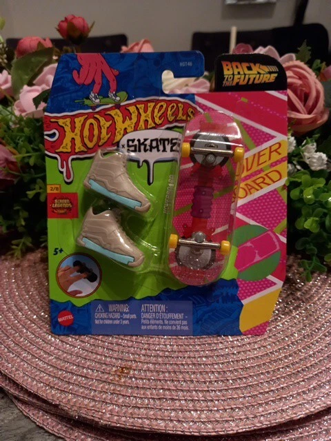 Hot Wheels Skate &ndash; Hoverboard Di Ritorno Al Futuro 1:64 Rosa, Ed. Rara