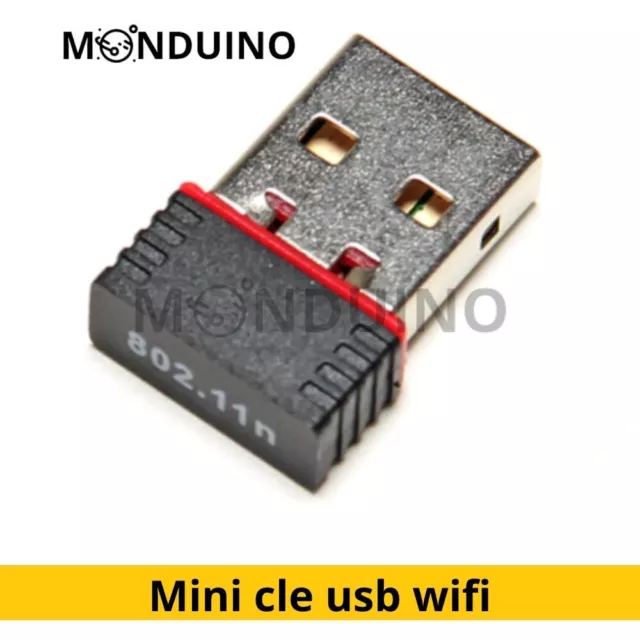 Mini Cle Wifi Usb Adaptateur Sans Fil Dongle Réseau Wireless 150Mbps 802.11N/G/B