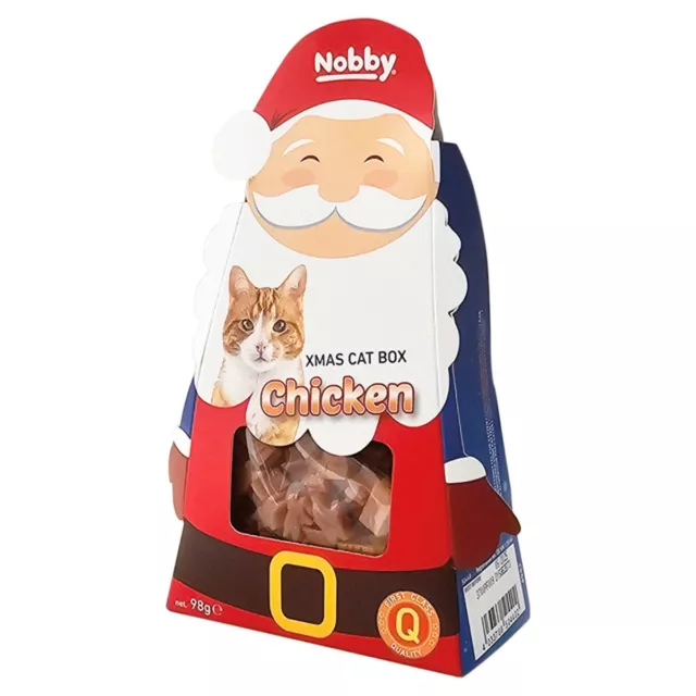 Nobby Starsnack Noël Friandise Boîte pour Chats 98 G, Neuf