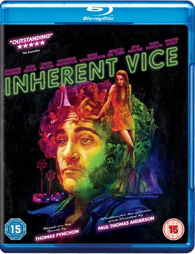 Inherent Vice (2014) (Blu-ray) Benicio del Toro Jena Malone Joanna Newsom