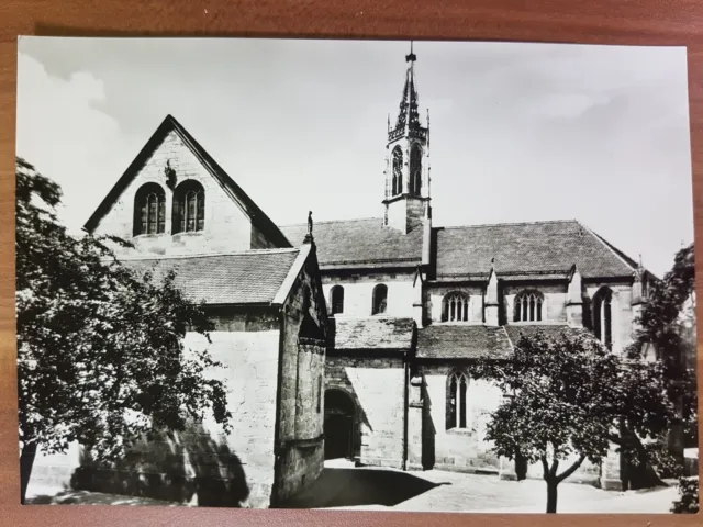 Schöne alte Ansichtskarte AK - Heilsbronn Münster Kirche Zisterzienerkloster