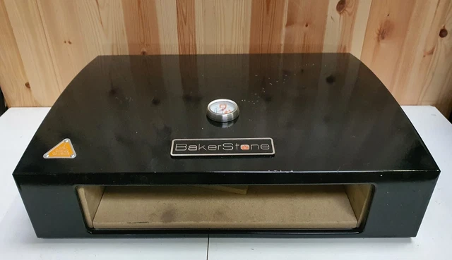 BakerStone BBQ Pizza Oven Box Basics Black Countertop