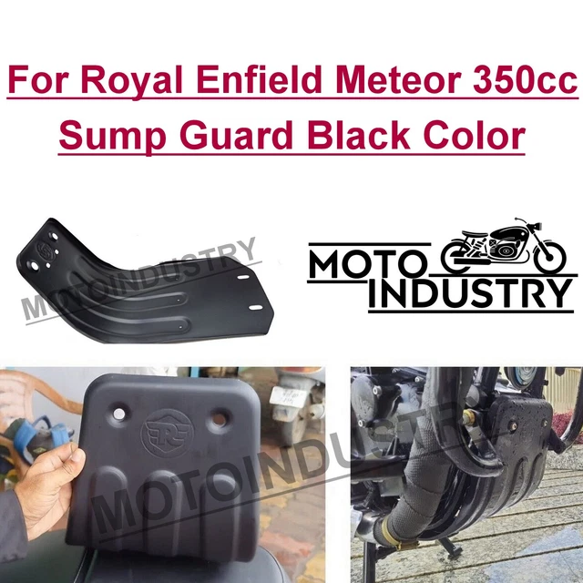 Fit For Royal Enfield Meteor 350cc Sump Guard Black Color