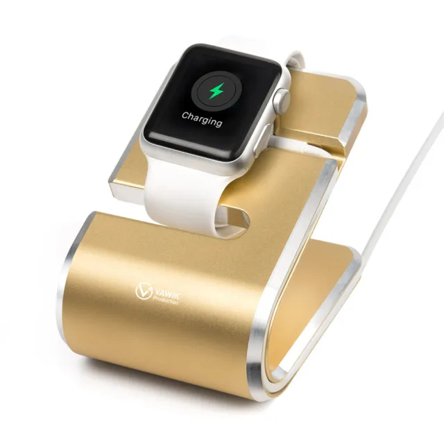 VAWiK Production master charger stand aluminum gold for Apple Watch ε