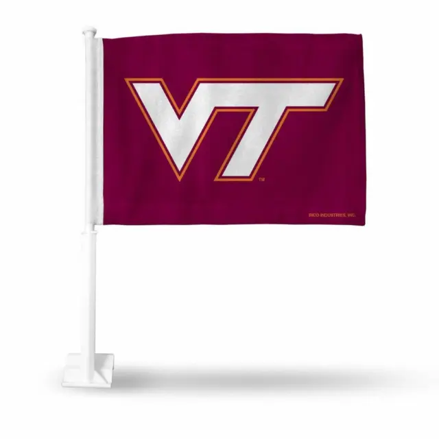 Virginia Tech Hokies Car Flag [NEW] NCAA Truck Auto Banner Decal Rico