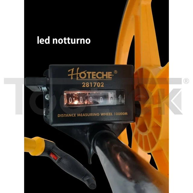 Odometro Misuratore Distanza Con Rotella - Metro Stradale Per Misurazioni