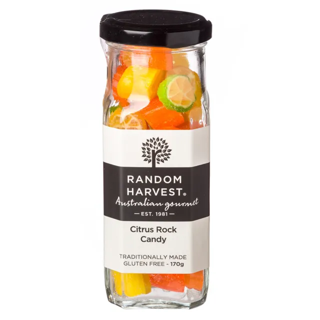 NEW Random Harvest Citrus Rock Candy 170g