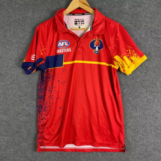 South Australia AFL Masters Football Jersey Mens M Blue Red NTFL VFL 40 Years