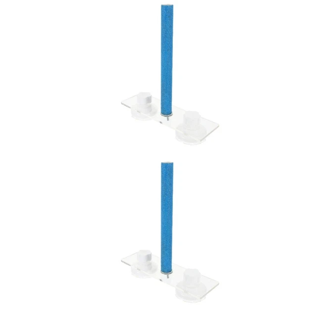 2x Papagei Spielen Stand Papagei Holz Gabel Papagei Käfig Barsch