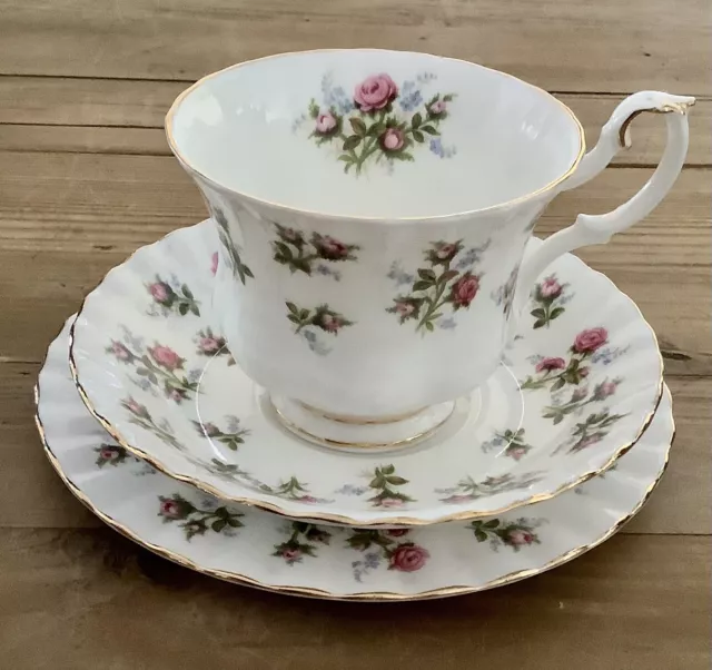 Royal Albert Winsome Trio Cup Saucer And Plate