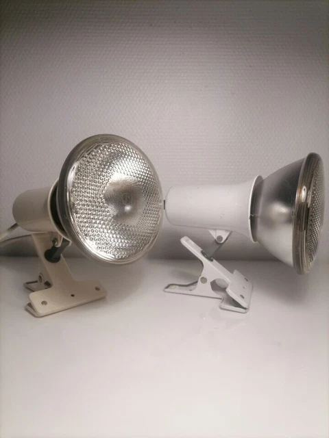 Lampe D'Atelier Vintage Lita – Pince Applique, Style Industriel