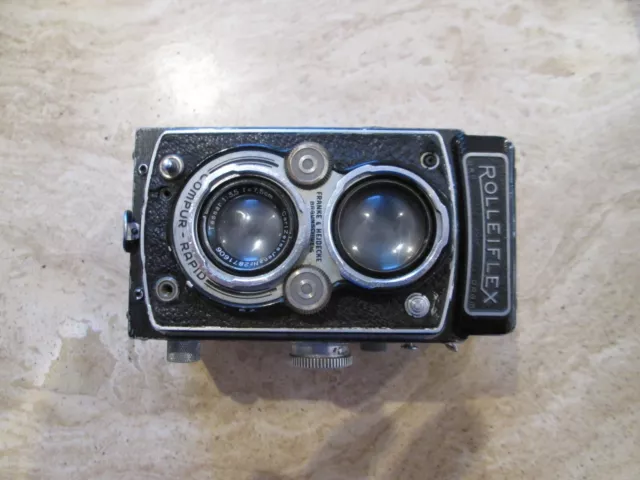 Rolleiflex DRP - DRGM con estuche - ser. No. 1030652 And Rolleikin DRP