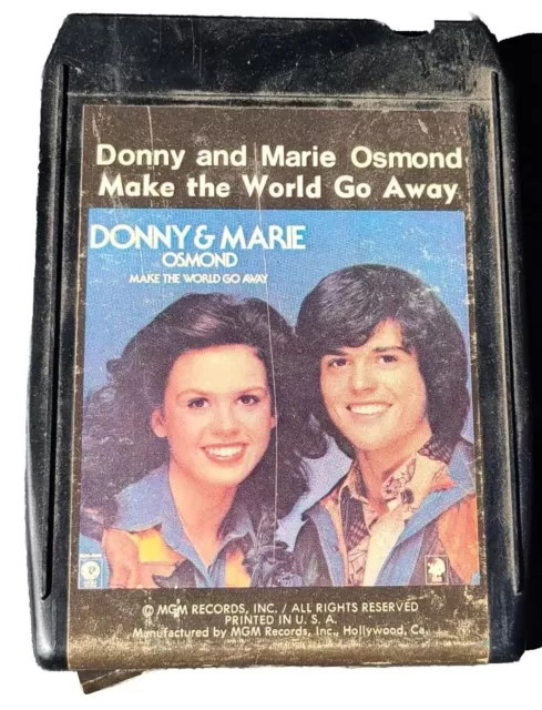 Donny & Marie Osmond- 8-track tape- M8H-4996