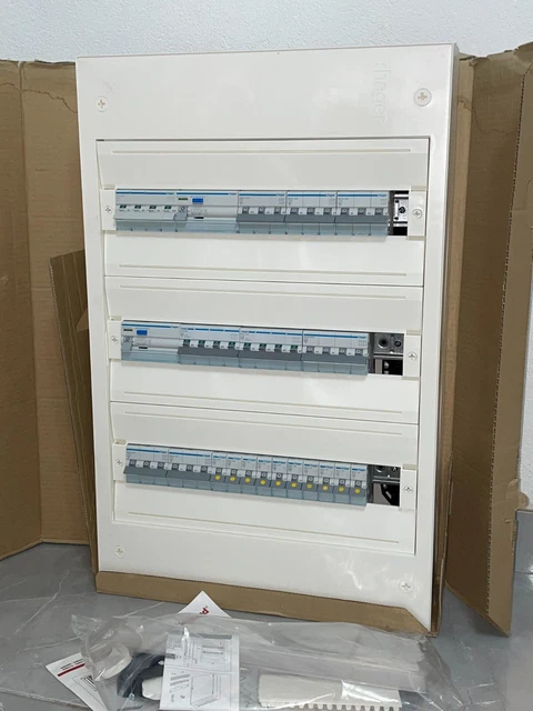 Tableau électrique équipé - spécial pour logement T6 - particulier