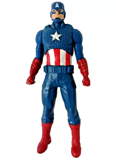 Captain America Superhero Action Figure Toy Marvel Hasbro Avengers 2015 Plastic
