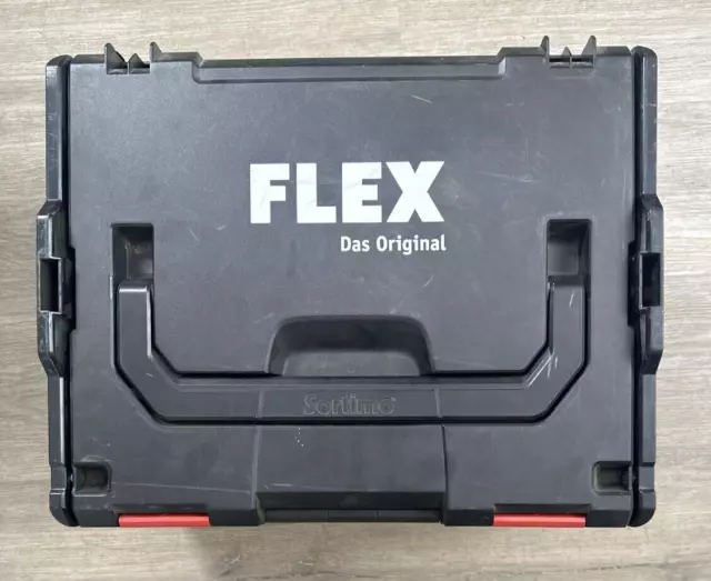 Flex 18V SDS-plus Akku Kombi Bohrhammer CHE 18.0-EC in L-Boxx  SOLO 2