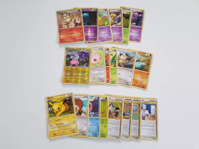Cartes Pokémon - HeartGold SoulSilver - françaises (à l'unité)