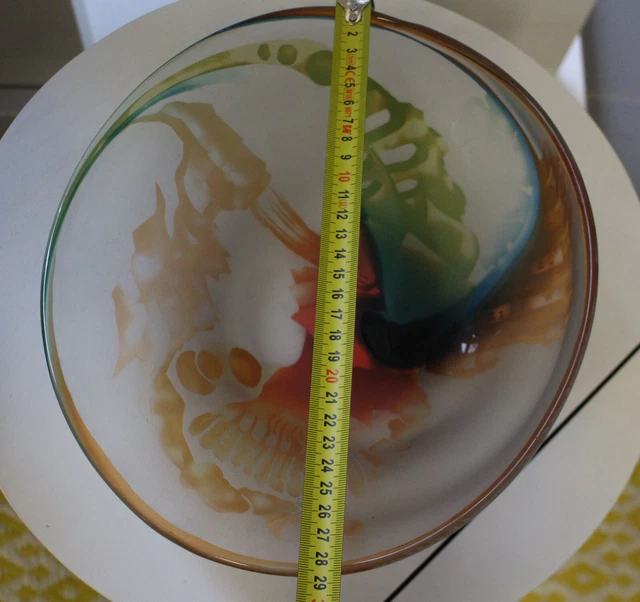Superbe Coupe en verre multicouches par Jean-Paul Raymond c.1980 10