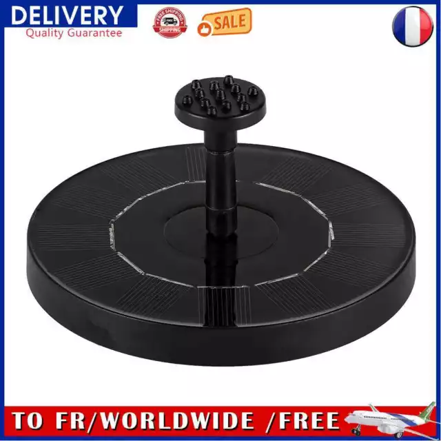 Floating Solar Powered Fountain Pond Bird Bath Water Fountain Pump (16cm)